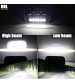 Set Set Faruri LED JEEP Wrangler YJ / Cherokee XJ Toyota, ETC130W RSS