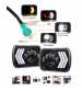 Set Set Faruri LED JEEP Wrangler YJ / Cherokee XJ Toyota, ETC130W tm