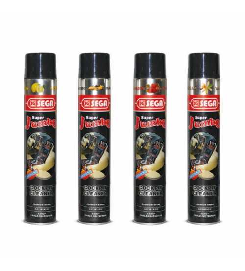Spray siliconic pentru bord parfumat SEGA 750ml