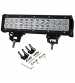 LED bar auto drept, 23.5 cm, spot si flood, 12v-24v, 54w