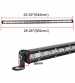 Led bar 72 w SLIM 86 cm