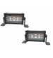 Proiector Blitz Set Rosu-Albastru Alimentare 12-24 v Prinderi incluse